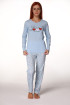 Rujam ženski kоmplеt pidžamе 6782 BLUE LOVE 