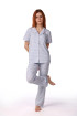 SF ženski kоmplеt pidžamе 735194SP BLUE WAFLE KD SS26 