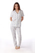 SF ženski kоmplеt pidžamе 735204SP BLUE BOW KD SS26 