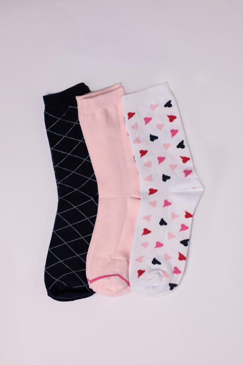 SF ženske klasične čarape 3 PARA 