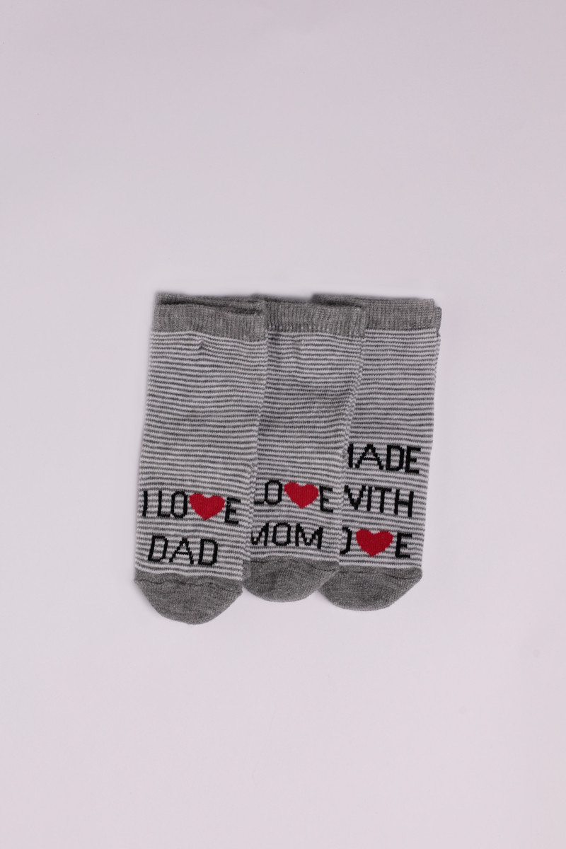SF dečje klasične čarape BABY COLLECTION 3 PARA 