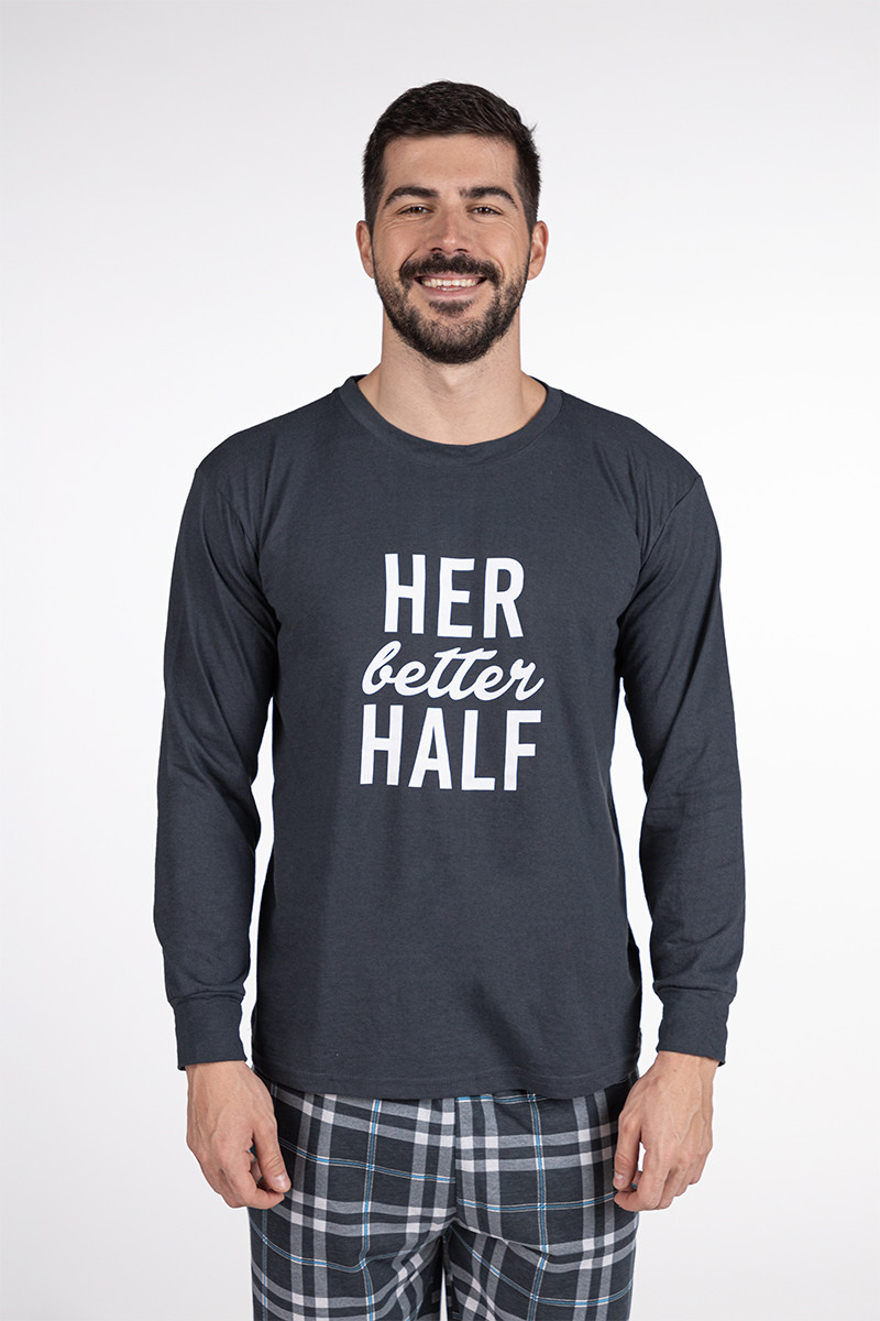 SF muški kоmplеt pidžamе M.PIZAMI SF HER BETTER HALF DD FW24 