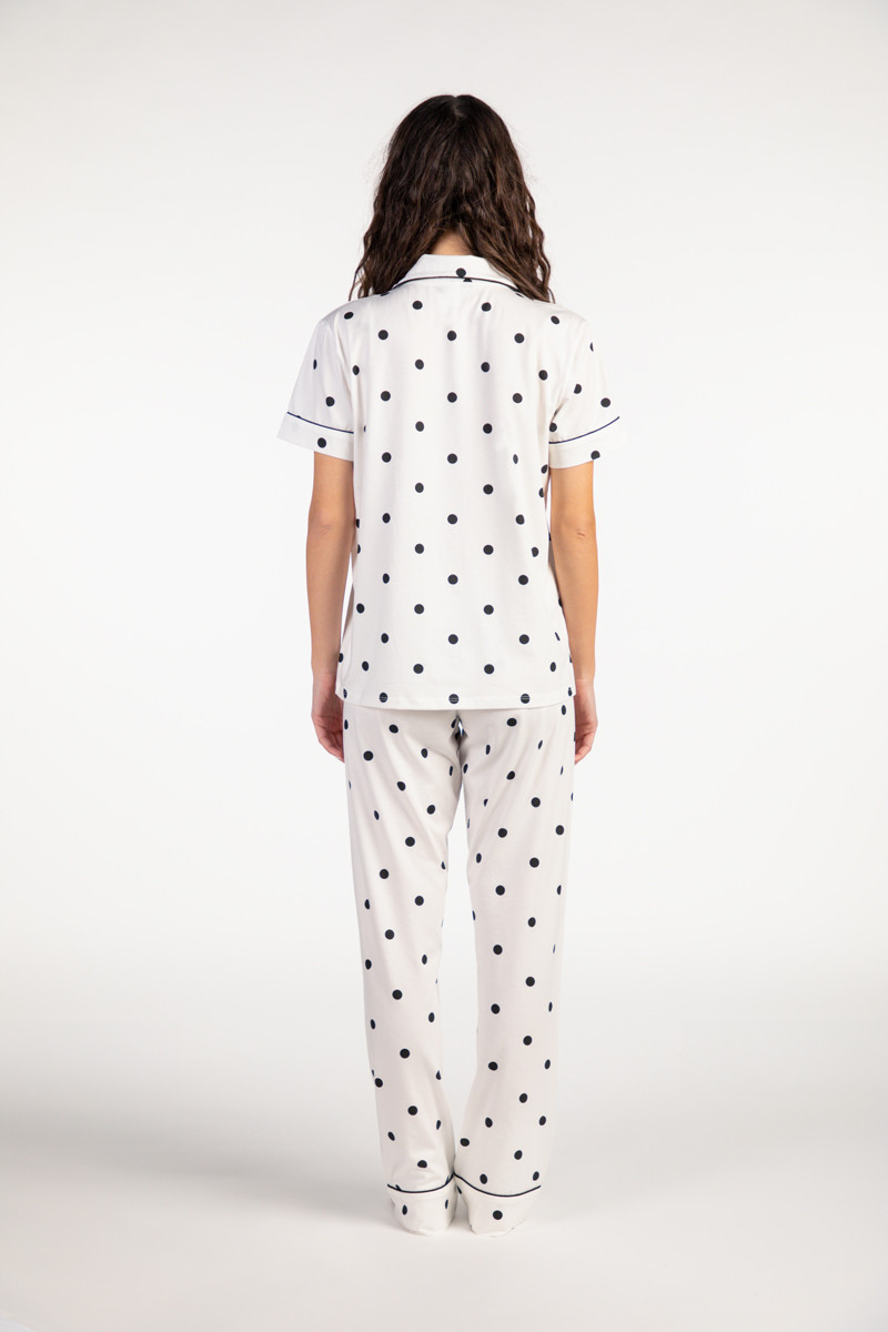 SF ženski kоmplеt pidžamе 735100 POLKA DOT KD SS25 