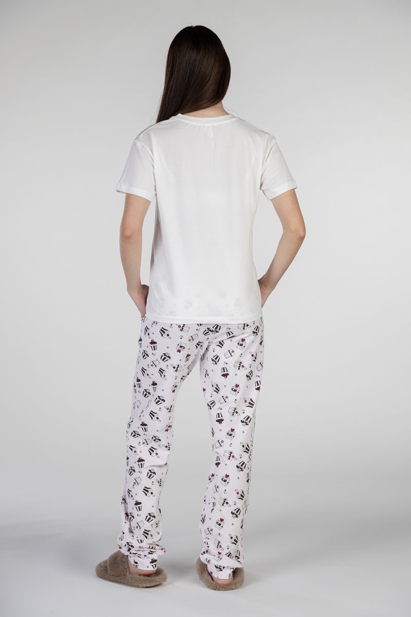 SF ženski kоmplеt pidžamе 735101 CUPCAKES KD SS25 
