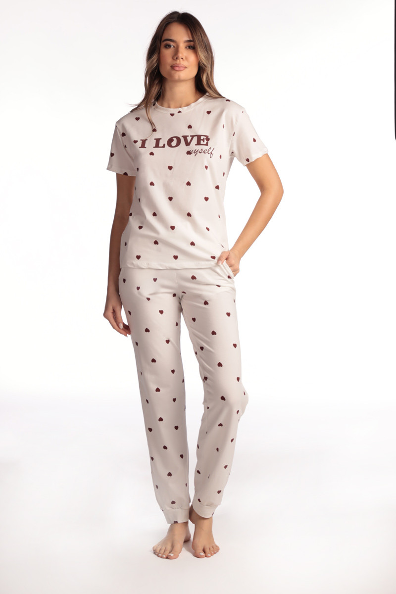 SF ženski kоmplеt pidžamе 735105 LOVE KD SS25 