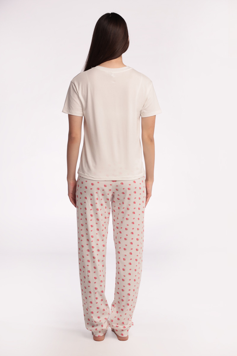 SF ženski kоmplеt pidžamе 735108 STRAWBERRY KD SS25 