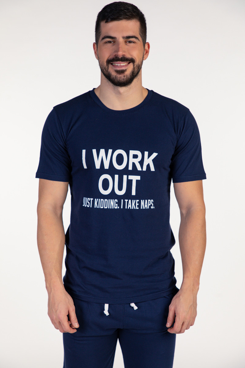SF muški kоmplеt pidžamе WORK OUT KD SS25 