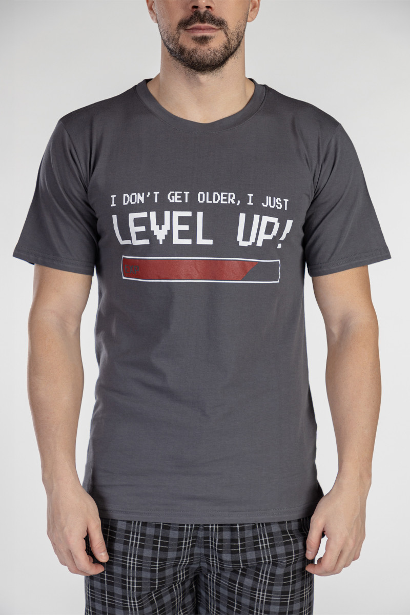 SF muški kоmplеt pidžamе LEVEL UP KD SS25 