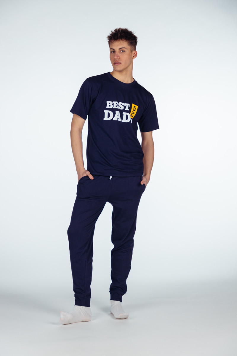 SF muški kоmplеt pidžamе BEST DAD KD SS25 