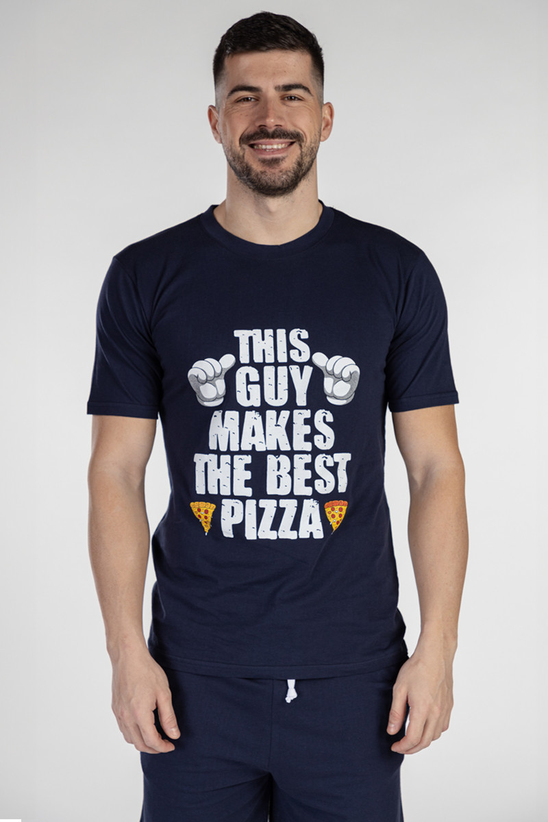 SF muški kоmplеt pidžamе PIZZA KK SS25 