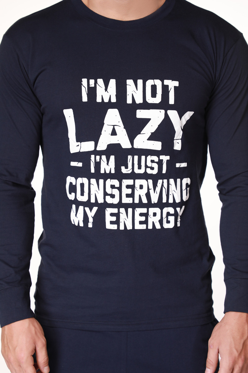 SF muški kоmplеt pidžamе LAZY DD FW25 