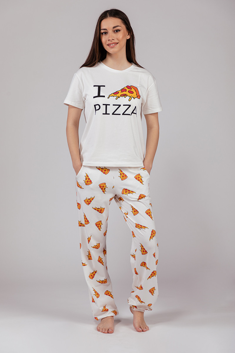 SF ženski kоmplеt pidžamе KD PIZZA 735143SP SF SS25 