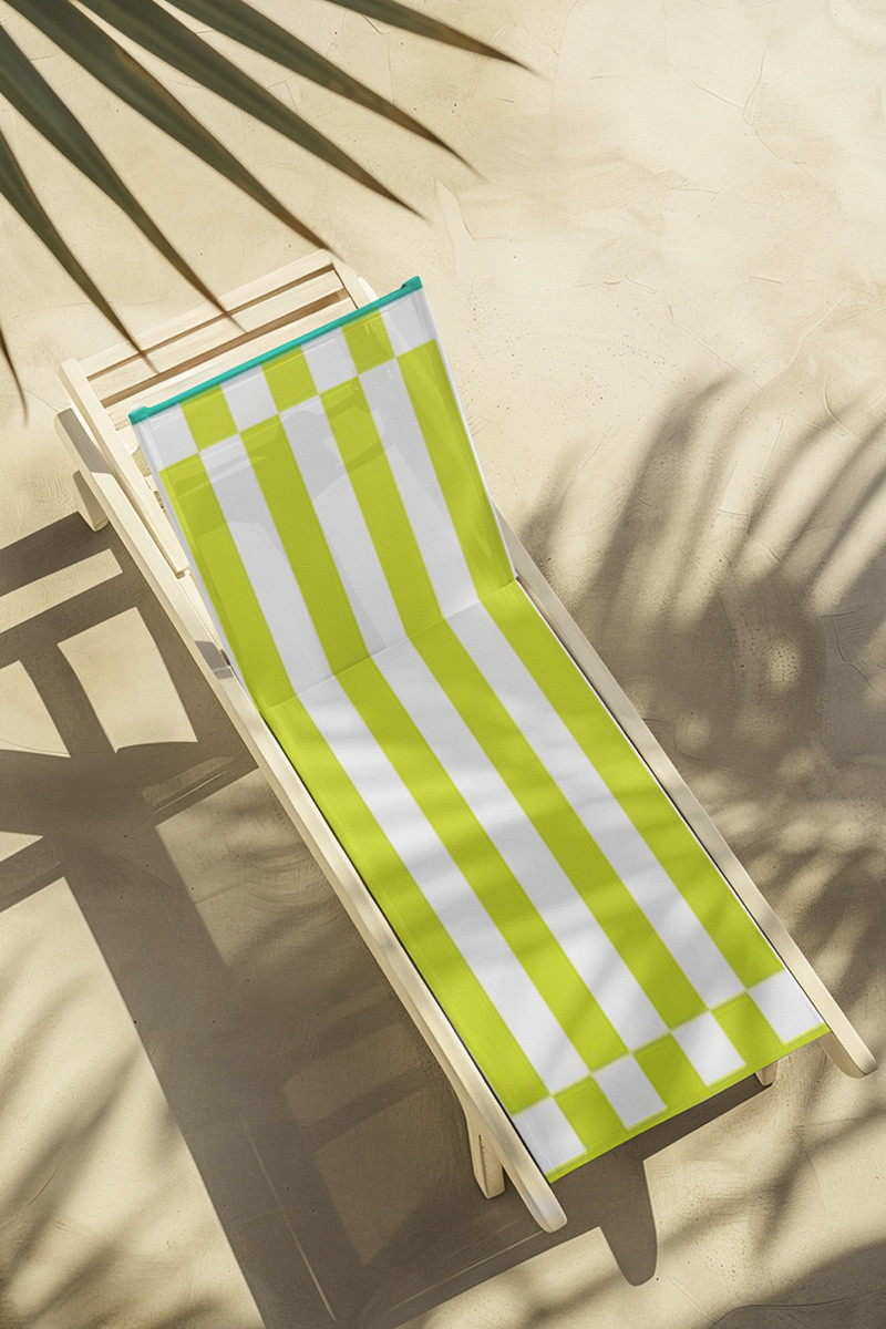 SF HOME  peškir Green Stripes 
