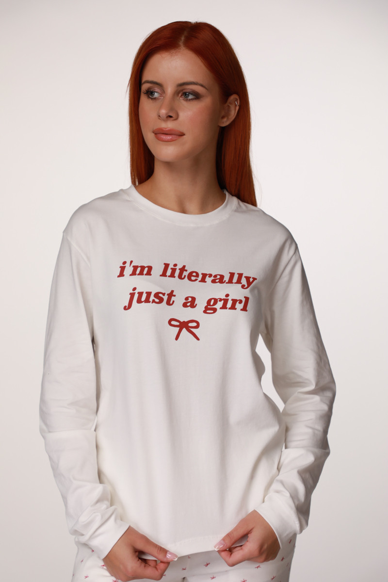 SF ženski kоmplеt pidžamе 735151SP LITERALLY DD FW25 