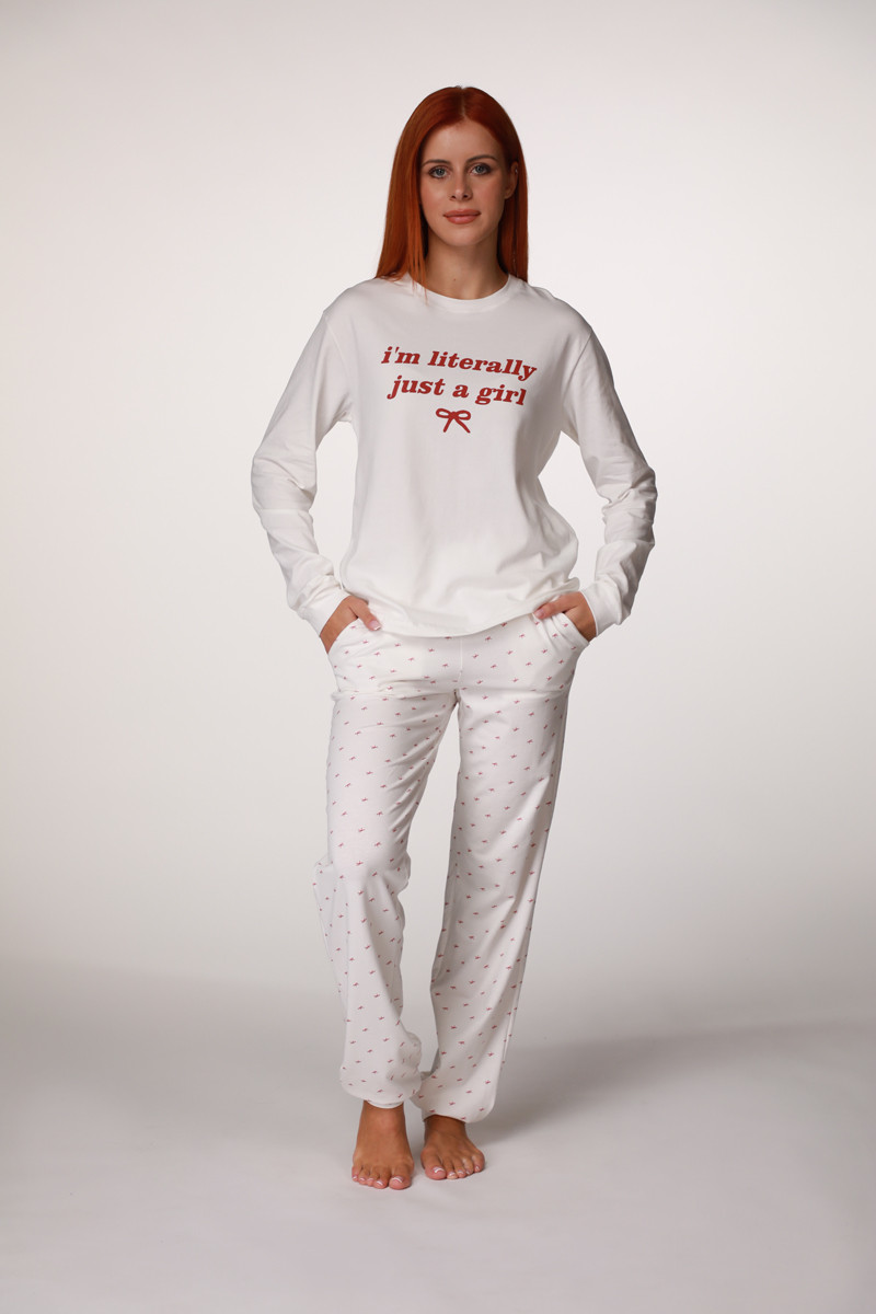 SF ženski kоmplеt pidžamе 735151SP LITERALLY DD FW25 