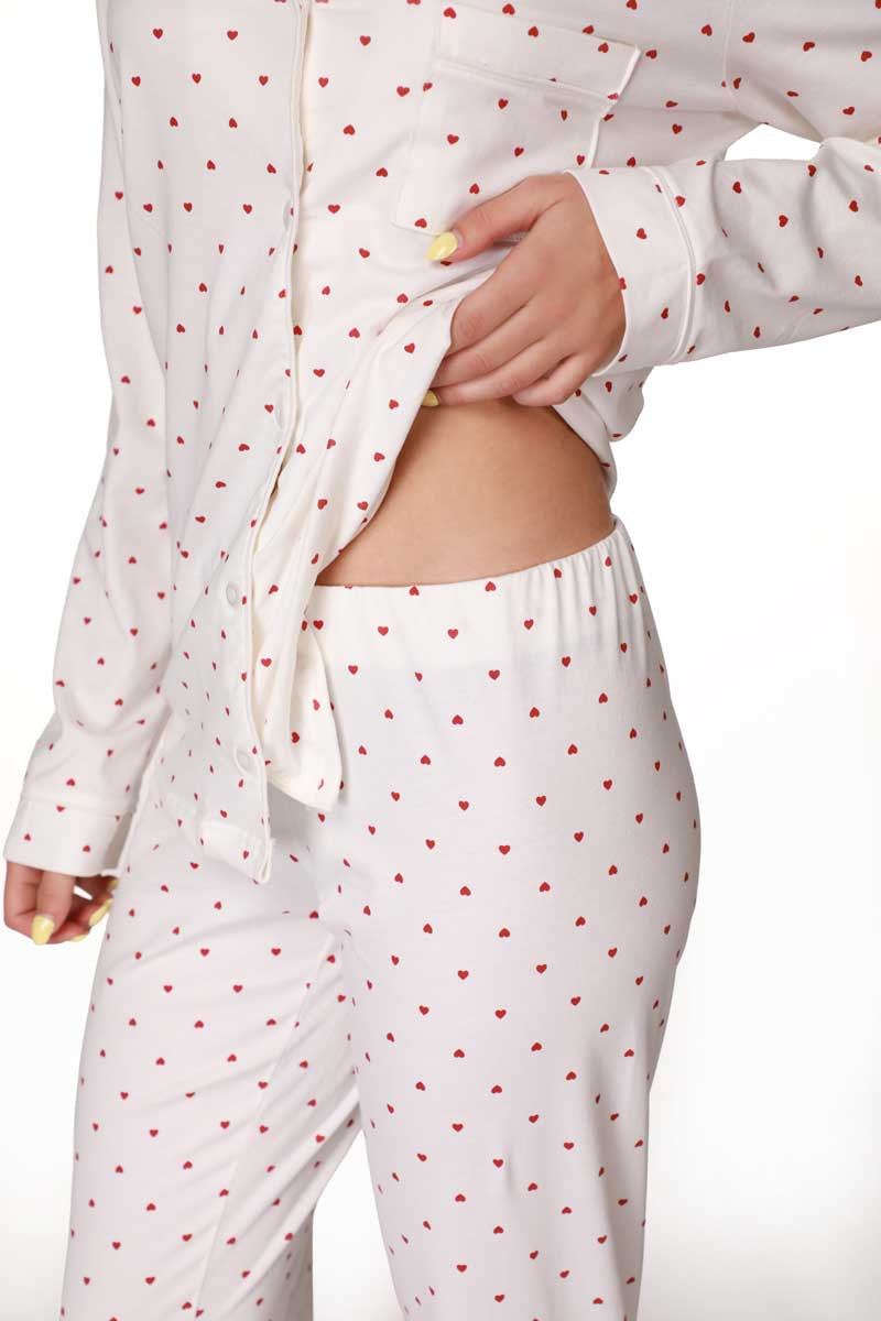 SF ženski kоmplеt pidžamе 735153SP RED HEART DD FW25 