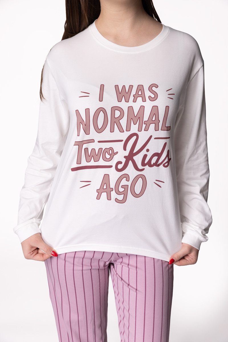 SF ženski kоmplеt pidžamе 735157 NORMAL DD FW25 