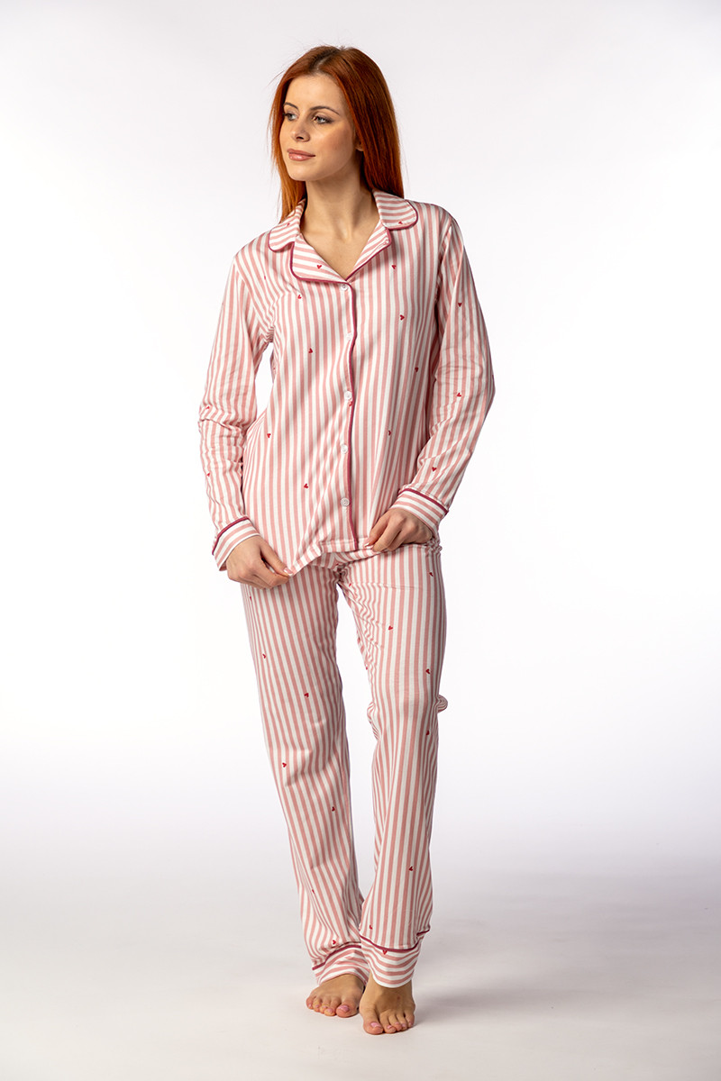 SF ženski kоmplеt pidžamе 735158 RED PINK DD FW25 