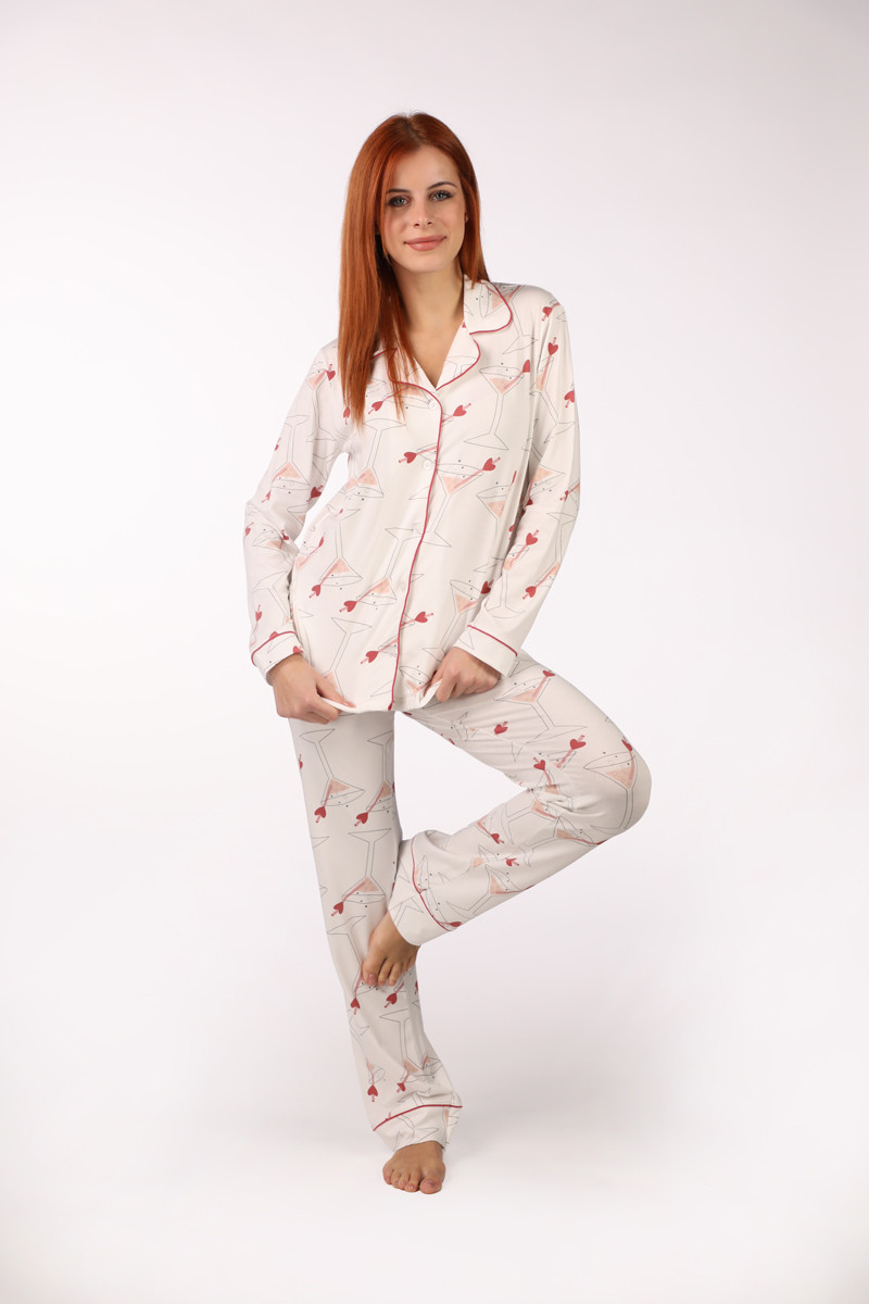 SF ženski kоmplеt pidžamе 735165 MARTINI DD FW25 