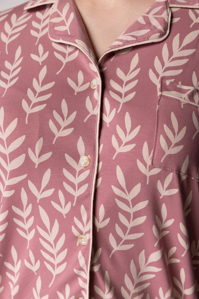 SF ženski kоmplеt pidžamе 735166 LEAF DD FW25 