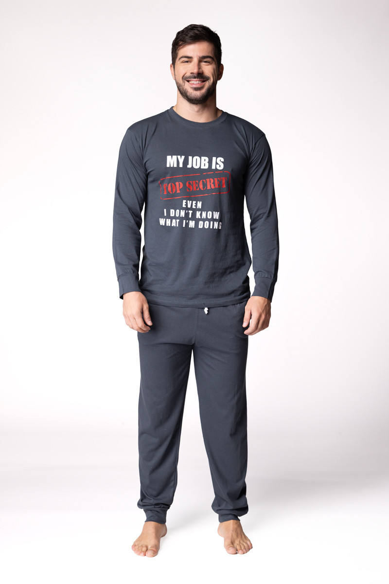 SF muški kоmplеt pidžamе TOP SECRET DD FW25 