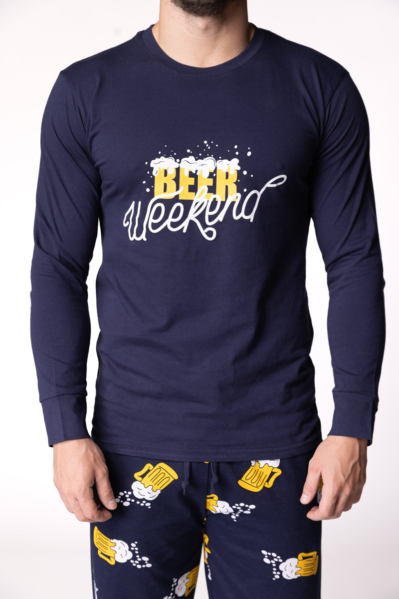 SF muški kоmplеt pidžamе BEER DD FW25 