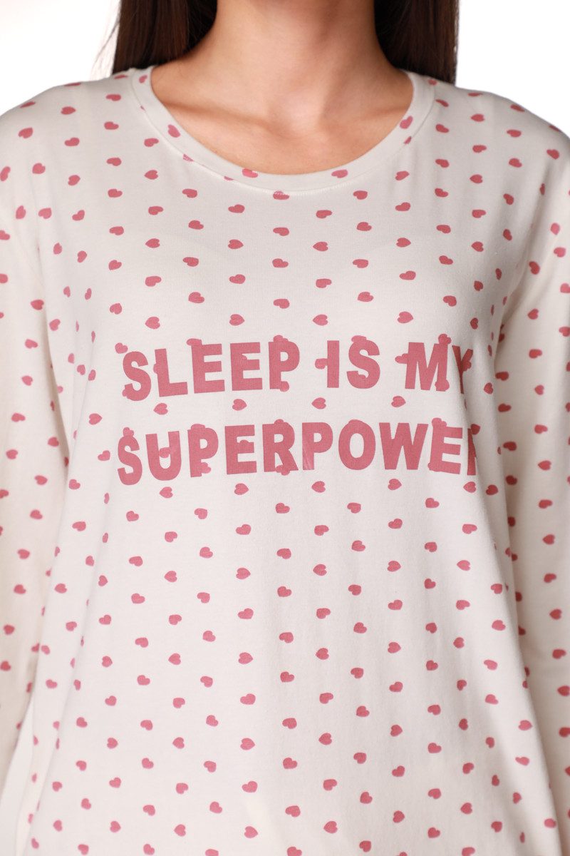 SF ženski kоmplеt pidžamе SUPERPOWER DD FW25 