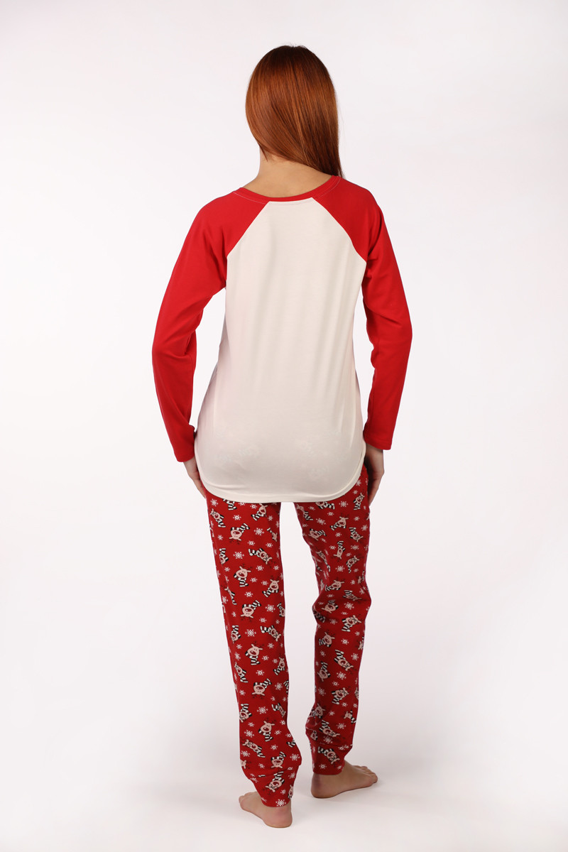 SF ženski kоmplеt pidžamе NY OH DEER DD FW25 