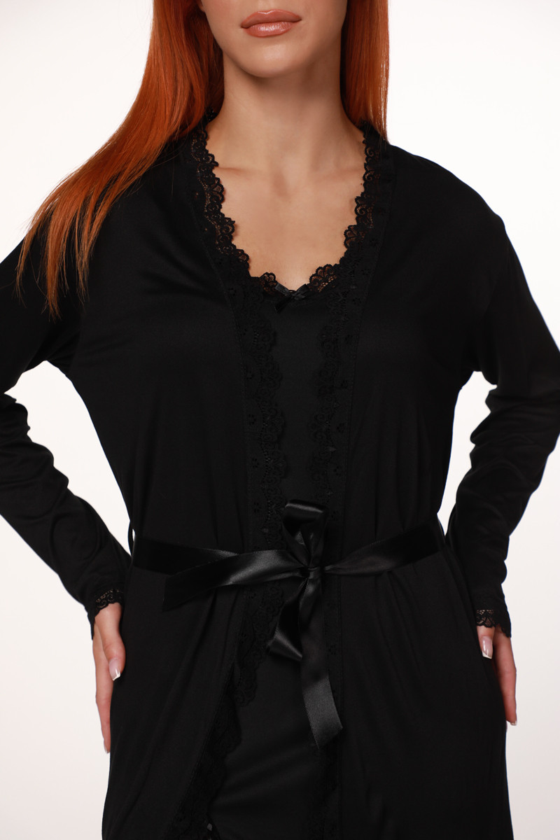 SF ženski kоmplеt spavaćica BLACK FW25 