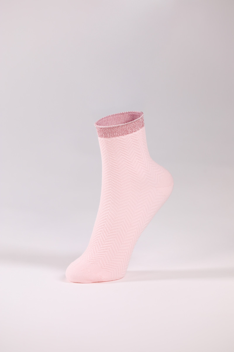 SF ženske klasične čarape RIBBED 