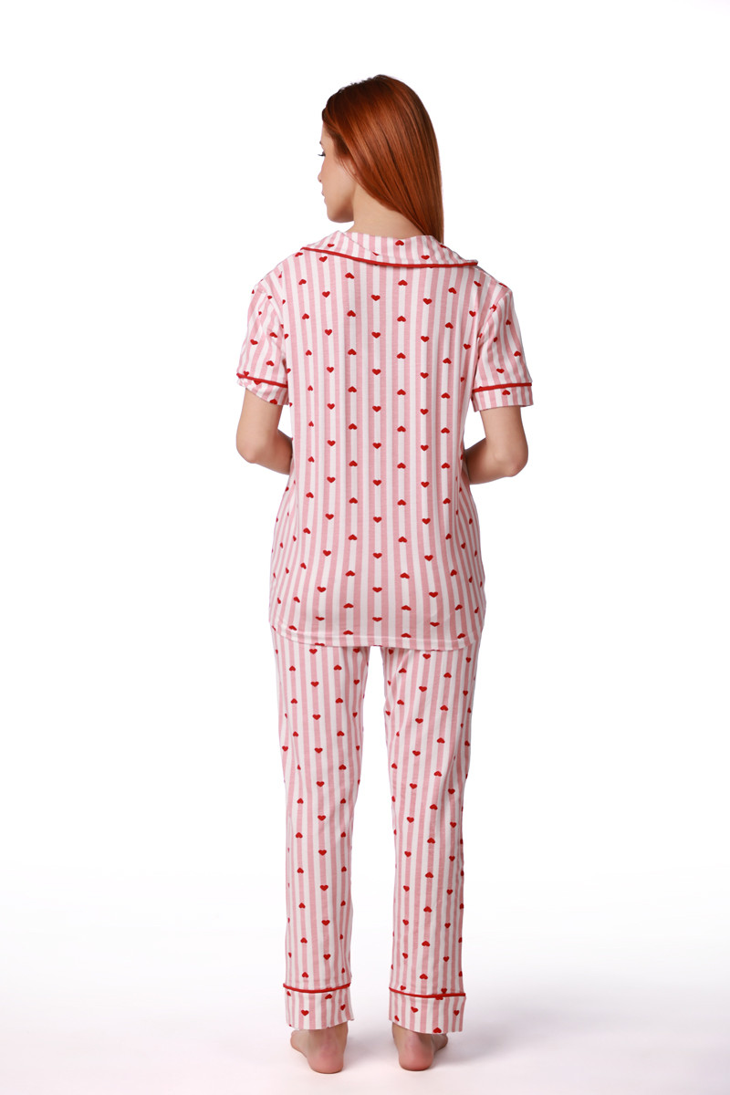 SF ženski kоmplеt pidžamе PINK RED KD SS26 