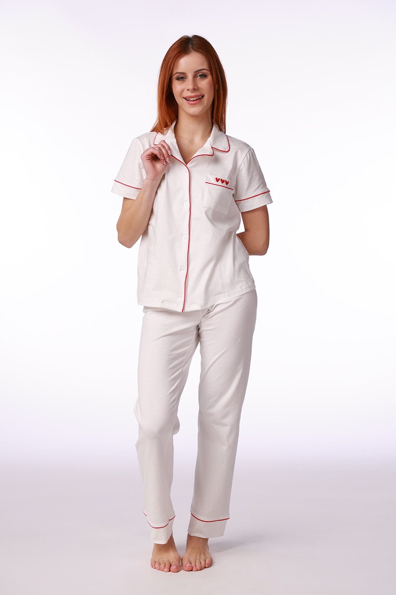 SF ženski kоmplеt pidžamе 735193SP 3 HEARTS KD SS26 