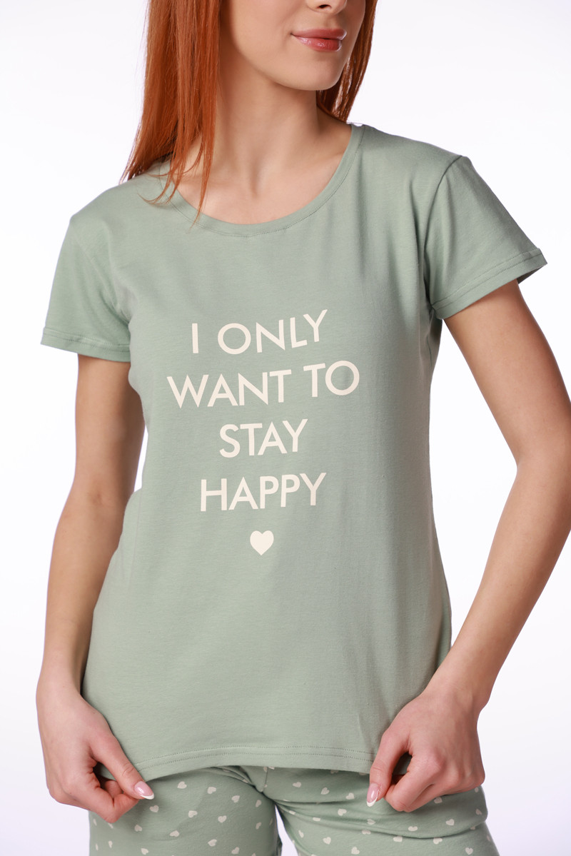 SF ženski kоmplеt pidžamе HAPPY KK SS26 