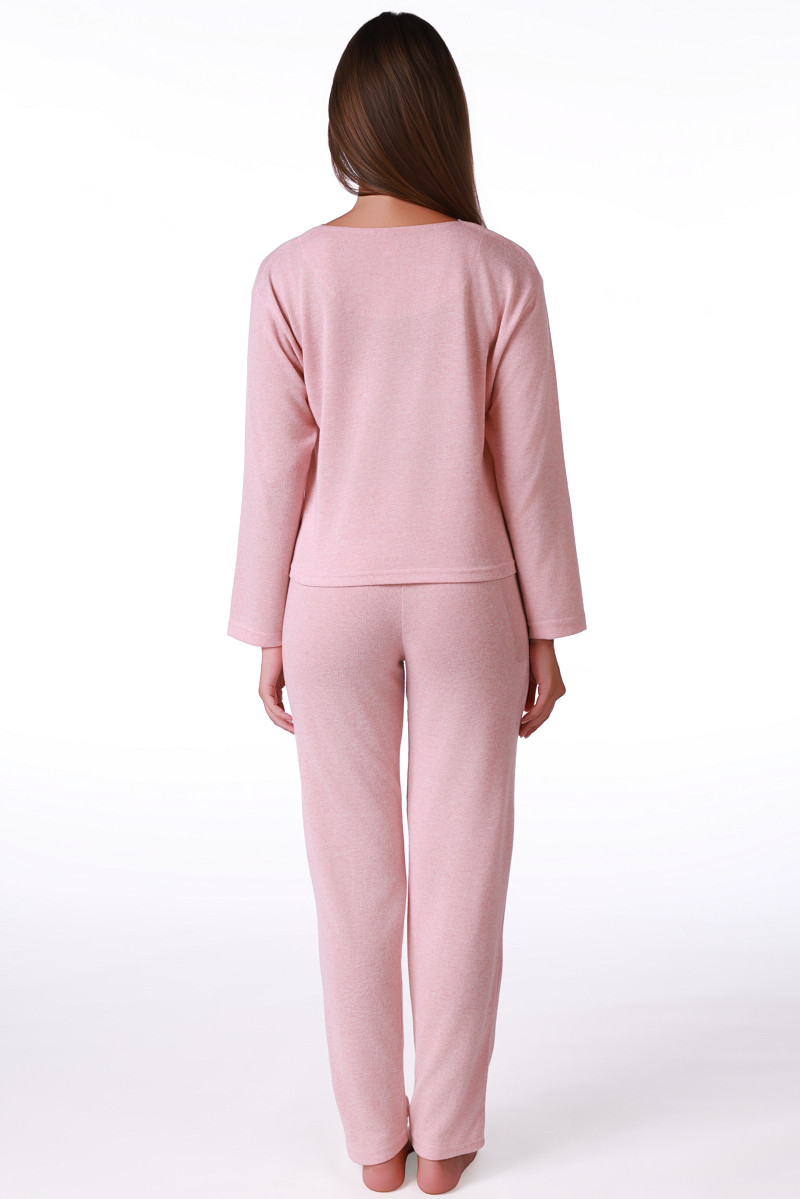 SF ženski kоmplеt pidžamе KNIT SP 3 PINK DD FW26 